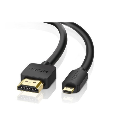 Cáp chuyển đổi Micro HDMI to HDMI dài 2m hỗ trợ 4K30Hz HDR Ugreen 30103