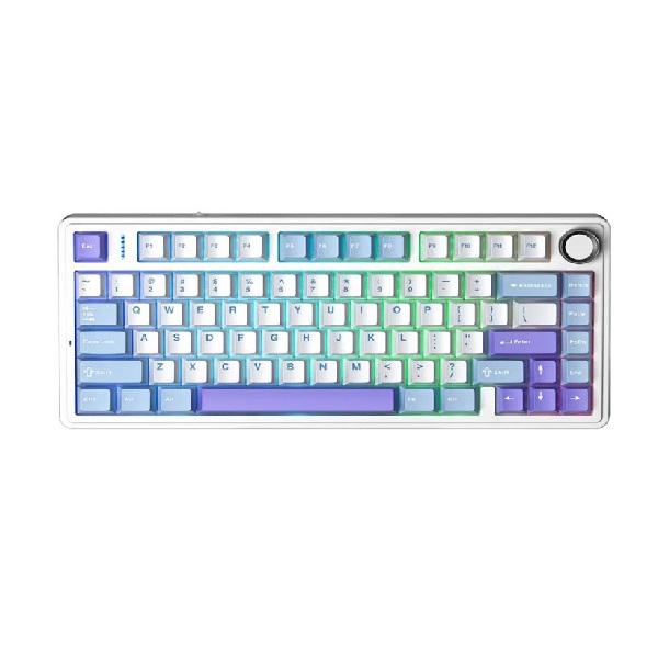 Bàn phím Gaming 3 Mode AULA F75 Xanh Dương, Trắng, Tím, Reaper switch