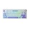 Bàn phím Gaming 3 Mode AULA F75 Xanh Dương, Trắng, Tím, Reaper switch