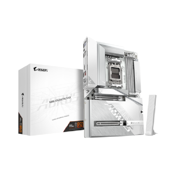 Mainboard Gigabyte B850 AORUS STEALTH ICE (4 x DDR5/ 256GB/ AM5/ ATX)