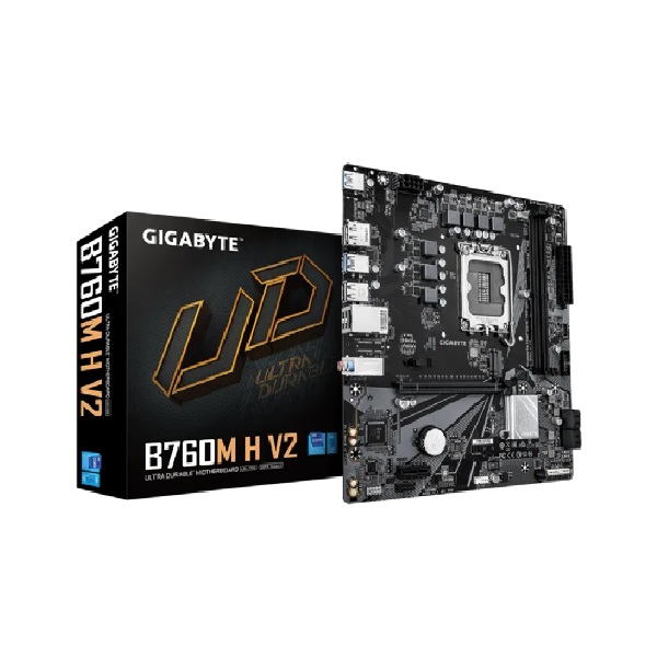 Mainboard Gigabyte B760M H V2 (2 x DDR5/ 128GB/ LGA 1700/ Micro ATX)