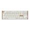 Bàn phím Keychron K8 HE Swappable Aluminum Nebula Switch - White (K8H-Q1)