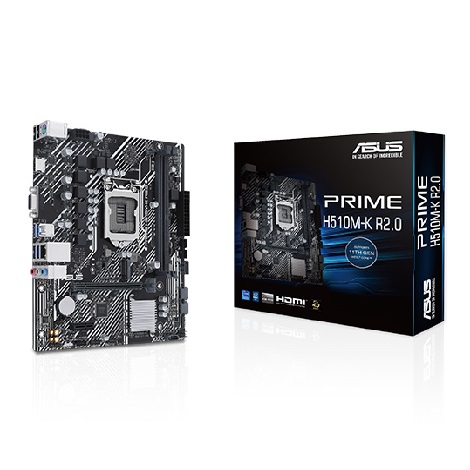 Mainboard Asus Prime H510M-K R2.0 (2 x DDR4/ 64 GB/ LGA1200 /Micro-ATX)