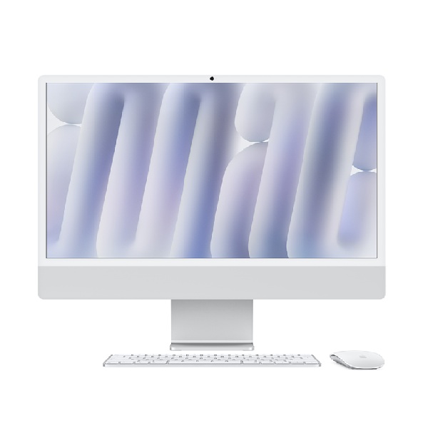iMac M4 2024 24 inch Silver MWUV3SA/A (M4 10CPU/GPU / Ram 16GB/ SSD 512GB/ 24 inch/ macOS/ 1Y/ Bạc)