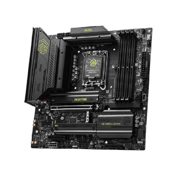 Mainboard MSI MAG B860M MORTAR WIFI (4 x DDR5/ 256GB/ LGA 1851/ Micro ATX)