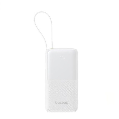 Sạc dự phòng Baseus Bipow 2 20000mAh 20W White (LVA036-2W-20)