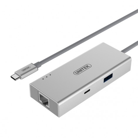 Cáp Type-C sang USB (3.0)/HDMI /LAN+Nguồn Unitek (Y9117)
