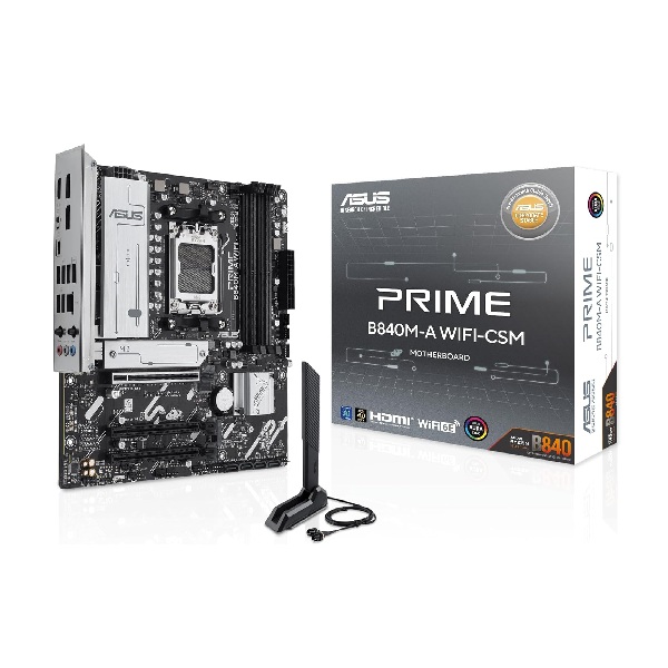 Mainboard ASUS PRIME B840M-A WIFI-CSM (4 x DDR5/ 256GB/ AM5/ Micro ATX)