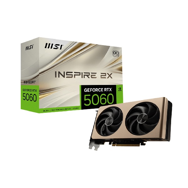 Card Màn Hình MSI GeForce RTX 5060 8G INSPIRE 2X OC