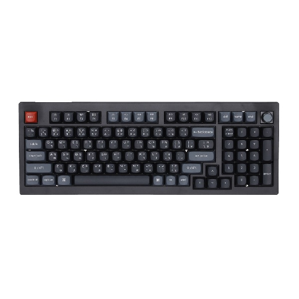 Bàn phím Keychron V5 Ultra 8K Red Switch - Black (V5U-D1)