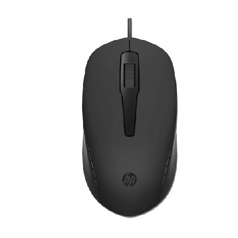 Chuột văn phòng có dây HP 150 240J6AA màu Đen