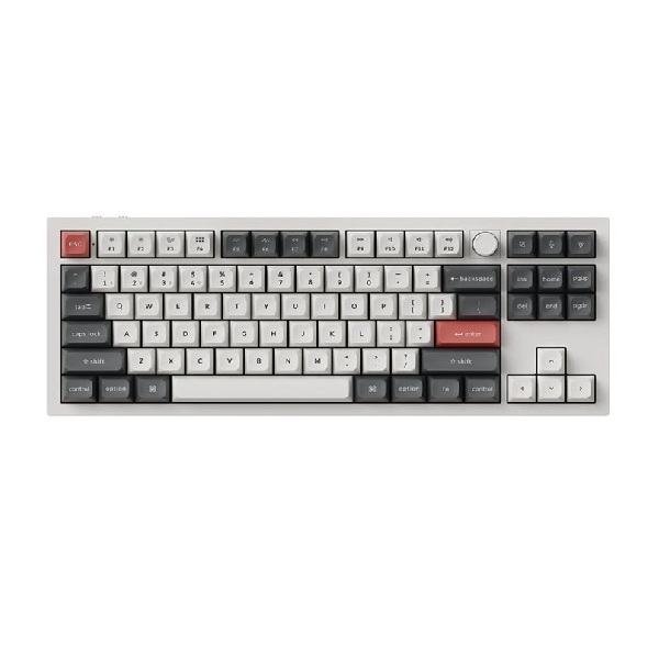 Bàn phím Keychron Q3 Ultra 8K Red Switch - White (Q3U-P1)