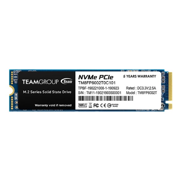 Ổ SSD TeamGroup MP33 1Tb (NVMe PCIe/ Gen3x4 M2.2280/ 1800MB/s/ 1500MB/s)