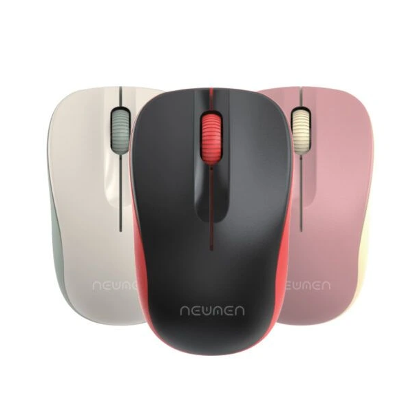 Chuột văn phòng không dây 2.4GHz Newmen F116 màu Trắng