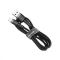 Cáp sạc nhanh USB to Lightning Baseus Cafule 2.4A dài 1m CALKLF-BG1