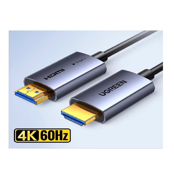 Cáp HDMI 2.0 sợi quang AOC 50m Ugreen 45509