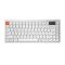 Bàn phím không dây HyperWork SilentKey Mini màu Trắng (HPW-TS01M-WHT)