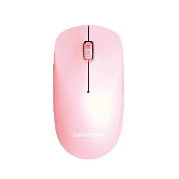 Chuột văn phòng không dây Newmen F007 (Hồng)