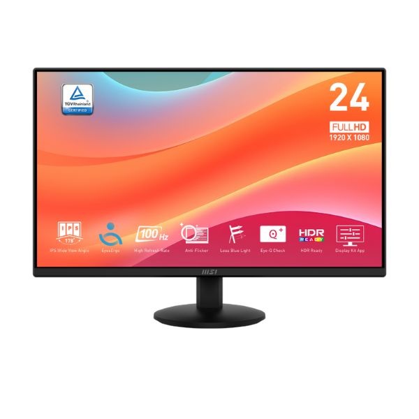 Màn hình LCD MSI PRO MP242L (23.8 inch/ 1920 x 1080/ 250 cd/m2/ 1ms/ 100Hz)