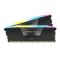 Ram Desktop Corsair Vengeance RGB Black 64GB DDR5 Bus 6000MHz CMH64GX5M2D6000C40