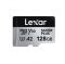 Thẻ nhớ Micro SD 128GB Lexar Professional Silver Plus UHS-I LMSSIPL128G-BNANG