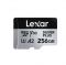 Thẻ nhớ Micro SD 256GB Lexar Professional Silver Plus UHS-I LMSSIPL256G-BNANG