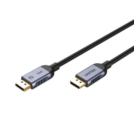 Cáp Displayport 2.1 16K Unitek dài 3m C1626GY01-3M