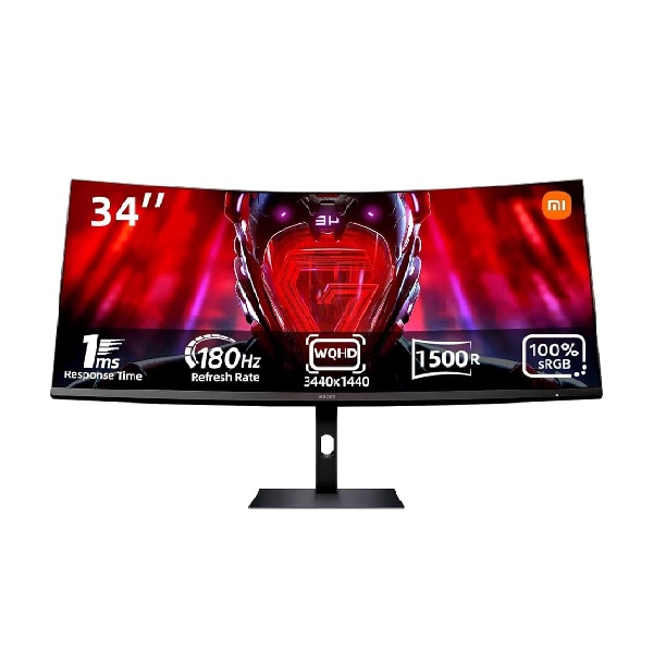 Màn hình LCD Xiaomi G34WQi 2026 (34 inch VA/ 3440 x 1440 / 400 nits/ 1ms/ 180Hz)