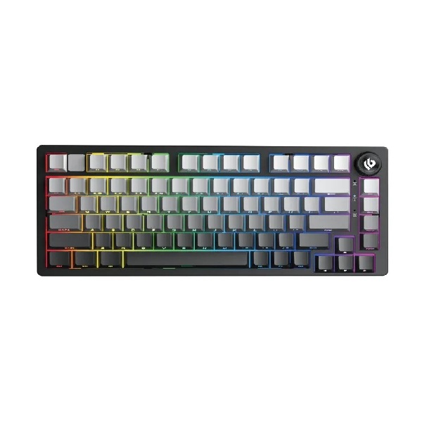 Bàn phím cơ Gaming LEOBOG Hi75C PRO Reaper Switch (Xám+ Đen gradient)