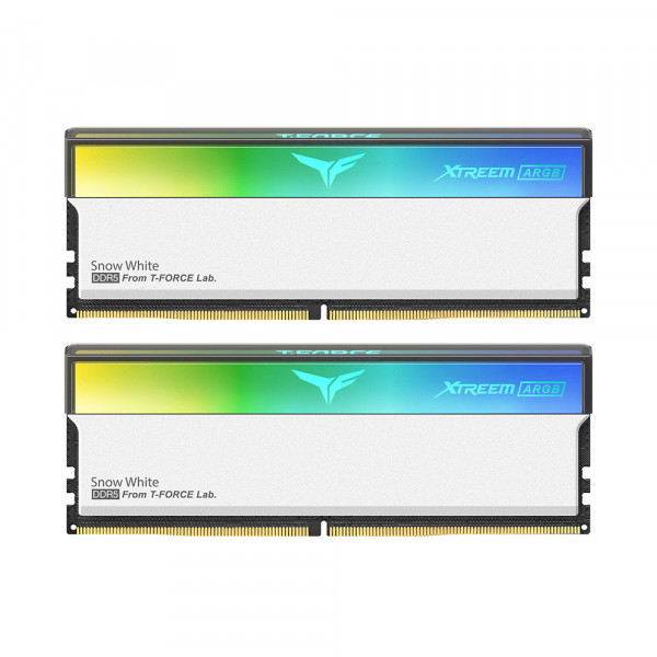 Ram Desktop TeamGroup T-Force Xtreem ARGB White 64GB DDR5 Bus 6400Mhz
