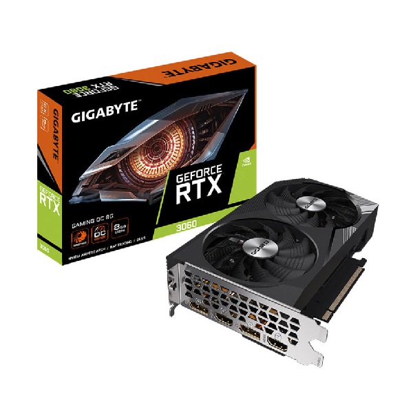 Card màn hình Gigabyte GeForce RTX 3060 GAMING OC 8G (N3060GAMING OC-8GD)