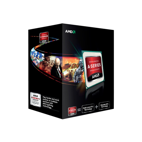 CPU AMD A8 5600K (3.6/3.9GHz) + Fan