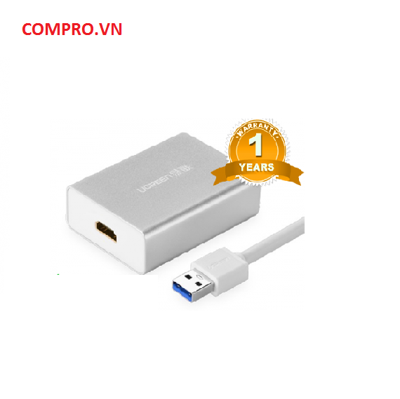 Cáp chuyển USB 3.0 to HDMI Cao Cấp Chính Hãng Ugreen UG 40229