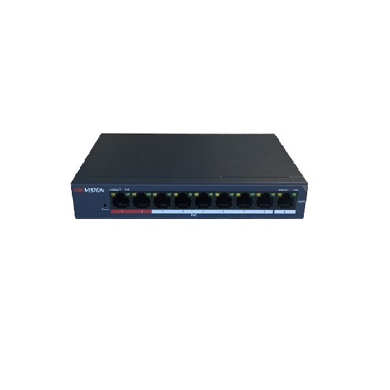 Switch HIKVISION 8-port 10/100Mbps PoE DS-3E0109P-E/M