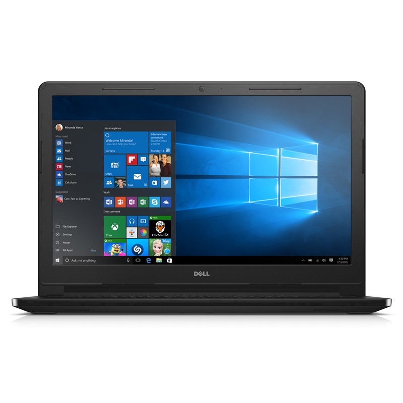 Máy Tính Xách Tay Laptop Dell Inspiron 15 N3552 N3710U - Black