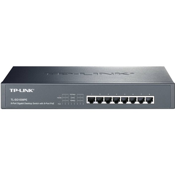 Thiết bị mạng Switch TPLink 8P TL SG1008PE