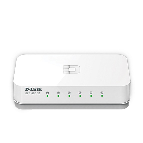 Thiết bị mạng Switch D-Link 5P DES 1005C