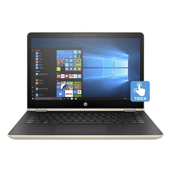 Máy tính xách tay Laptop HP Pavilion 15-cc157TX i5-8250U (3PN35PA) (Gold)