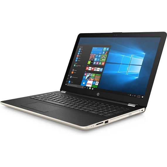 Máy tính xách tay Laptop HP 15-bs667TX i7-7500U (3MS02PA) (Gold)