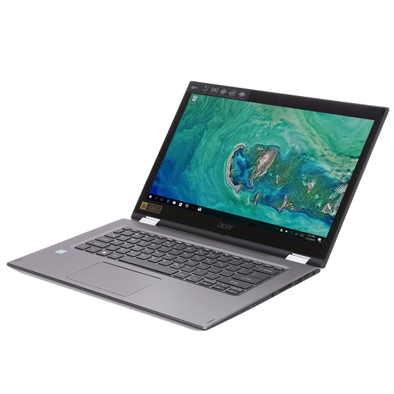 Máy tính xách tay Laptop Acer Spin 3 SP314 51 39WK (NX.GUWSV.001) (Xám) i3 7130U