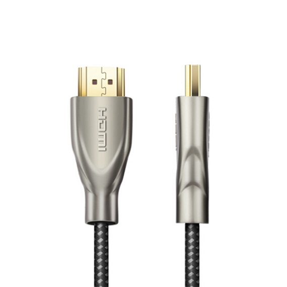 Cáp HDMI 2.0 Carbon dài 5m chính hãng Ugreen 50110 mạ vàng cao cấp