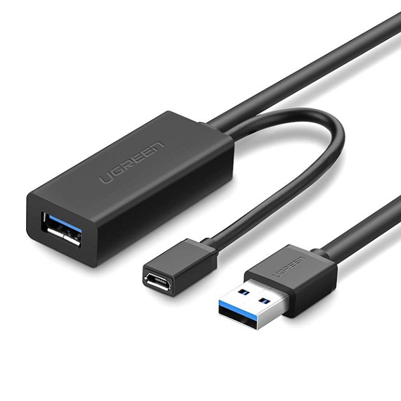 Cáp mở rộng tín hiệu USB 3.0 Ugreen 20827 dài 10m