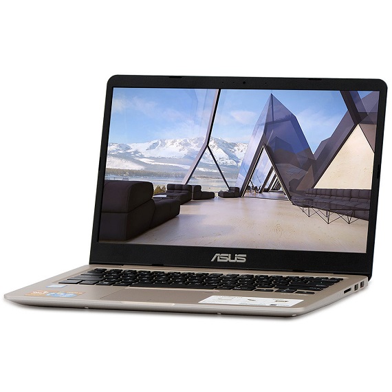 Máy tính xách tay Laptop Asus A411UA-EB447T (i3-7100U) (Gold)