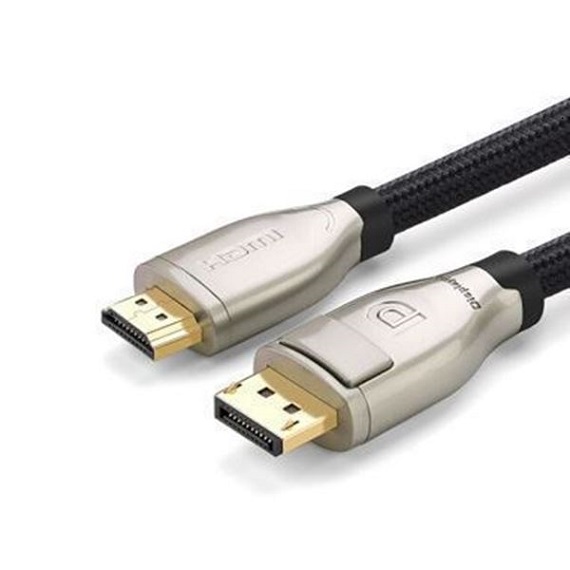 CÁP CHUYỂN ĐỔI DISPLAYPORT SANG HDMI DÀI 1.5M CHÍNH HÃNG UGREEN 40433 HỖ TRỢ 4K/3D 60HZ