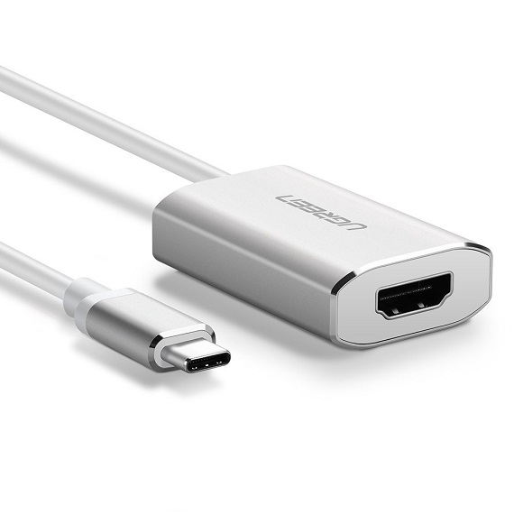 Cáp USB Type-C to HDMI Ugreen 40865 hỗ trợ 4Kx2K cao cấp