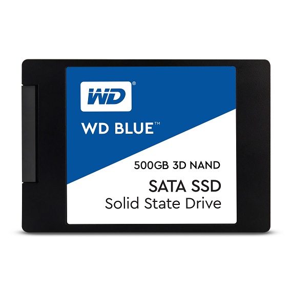 Ổ Cứng Western Digital SSD WD Blue 3D NAND 500GB WDS500G2B0A Sata III 2.5 inch