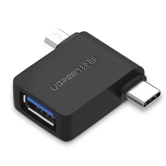 Micro USB + USB-C OTG USB 3.0 Cao Cấp Ugreen 30453