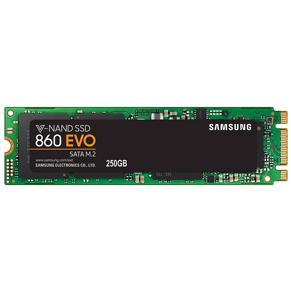 Ổ cứng SSD Samsung 860 EVO 250GB (Mz-N6E250BW) (M.2 2280) M.2 Sata III