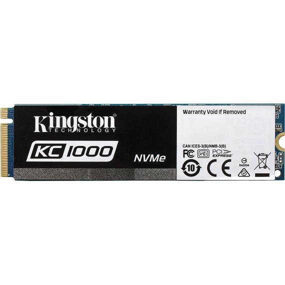 Ổ cứng SSD Kingston KC1000 480GB SKC1000/480G (M.2 2280) M.2 PCIe Gen3 x4 NVMe