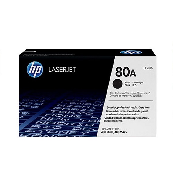 Mực in HP 80A (CF280A) Laser đen trắng dùng cho HP Pro M401DN/ M401D/ Pro 400 - M425DN, M425DW